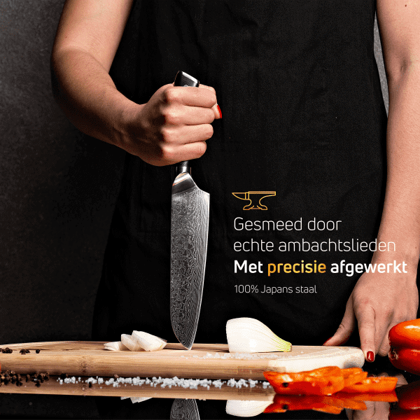 Santoku gesmeed