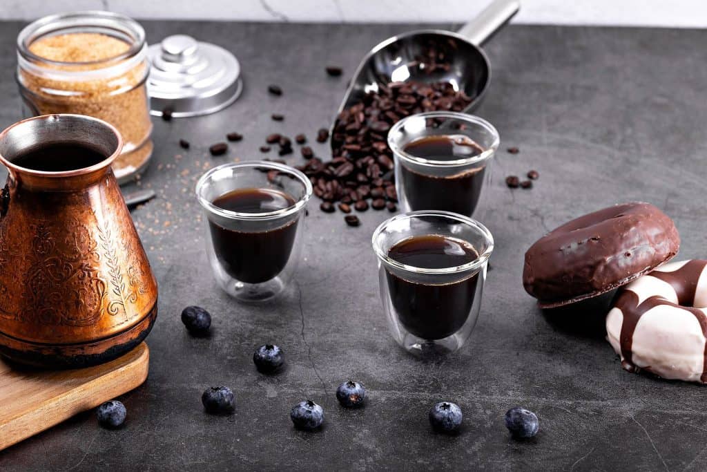 Dubbelwandige koffieglazen