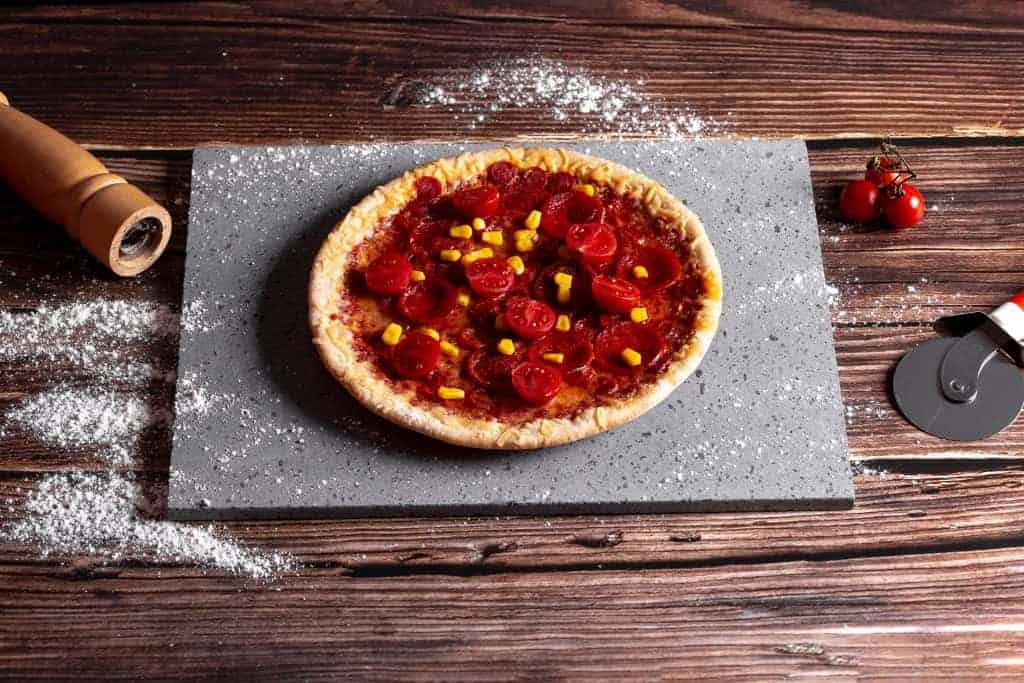 Pizzasteen lava