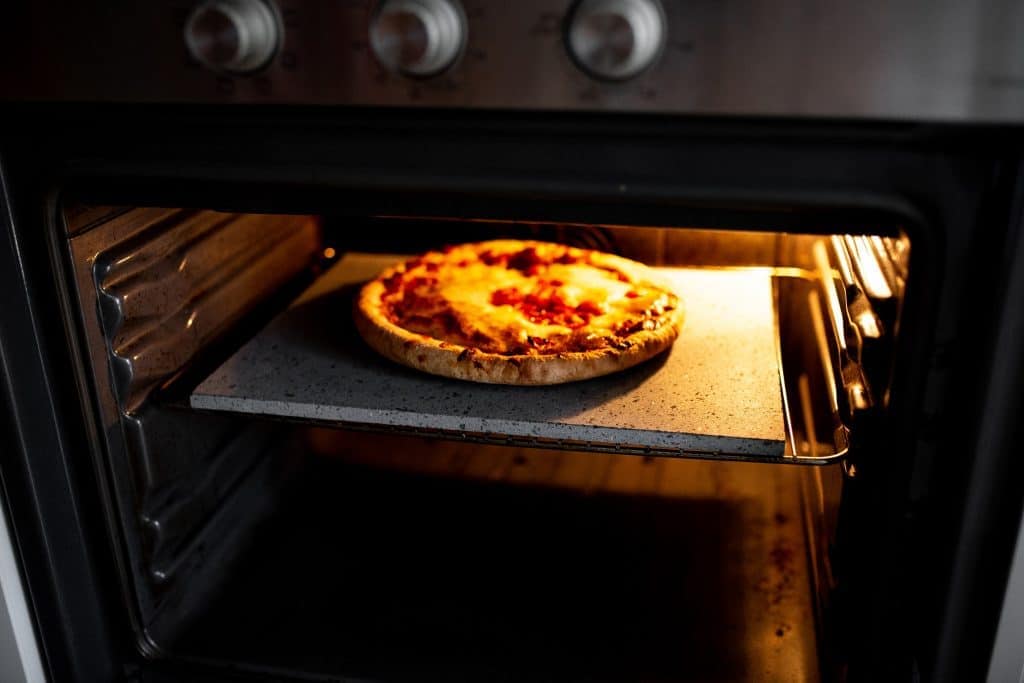 Pizzasteen lava