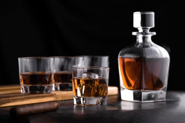 Whiskeyglas karaf