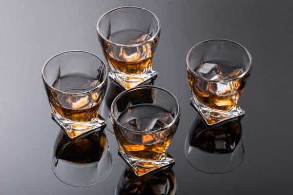 Whiskey glas set