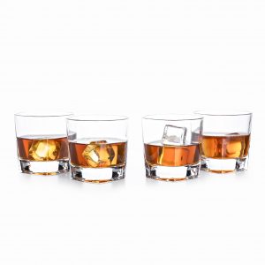 Whiskey Glazen Set Donella - 4 Whiskeyglazen