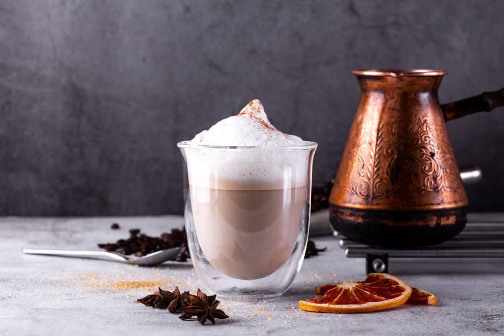 Dubbelwandig koffieglas