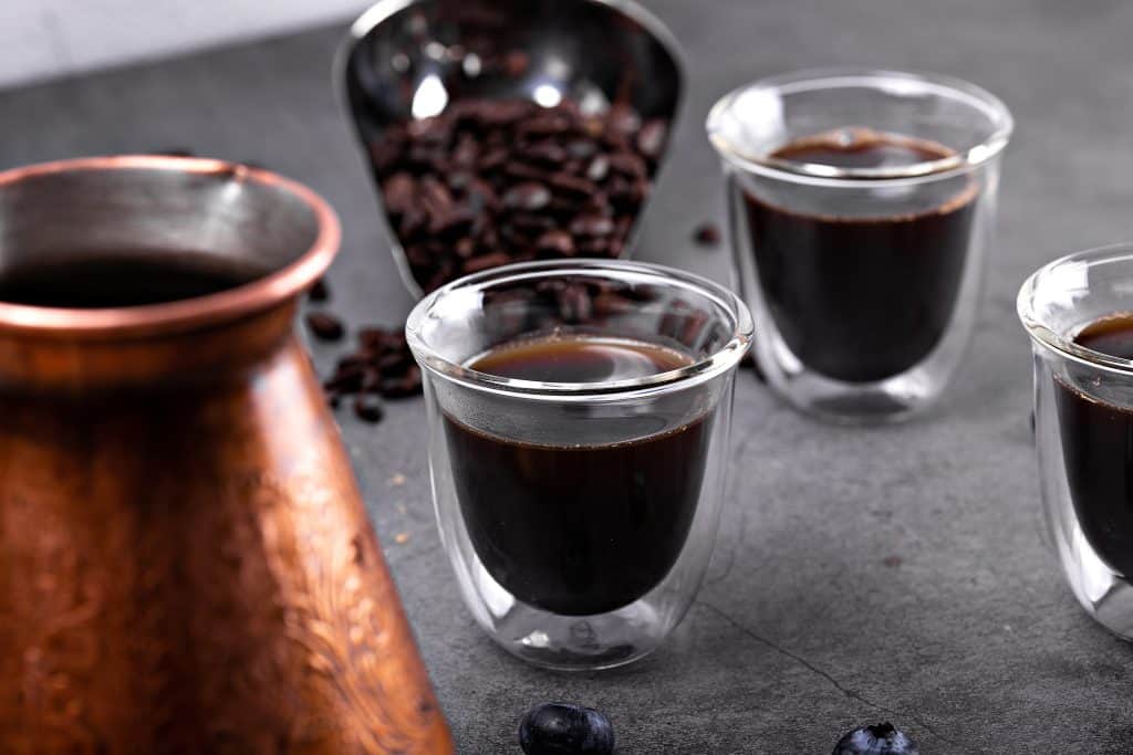 Dubbelwandige espressoglazen