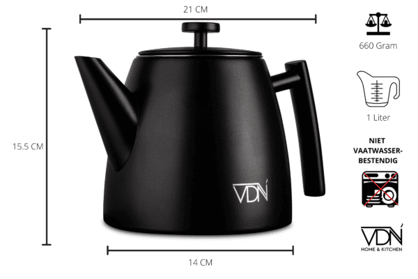Dubbelwandige theepot